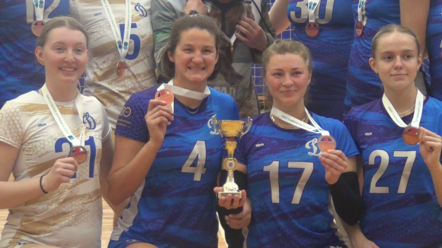 Бронзовые призёры чемпионата Санкт-Петербурга 2023/24 среди женских команд