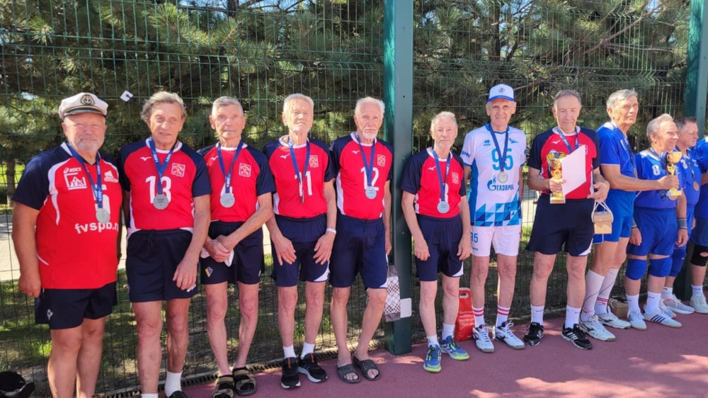 Всероссийские соревнования по волейболу среди мужских и женских команд ветеранов
