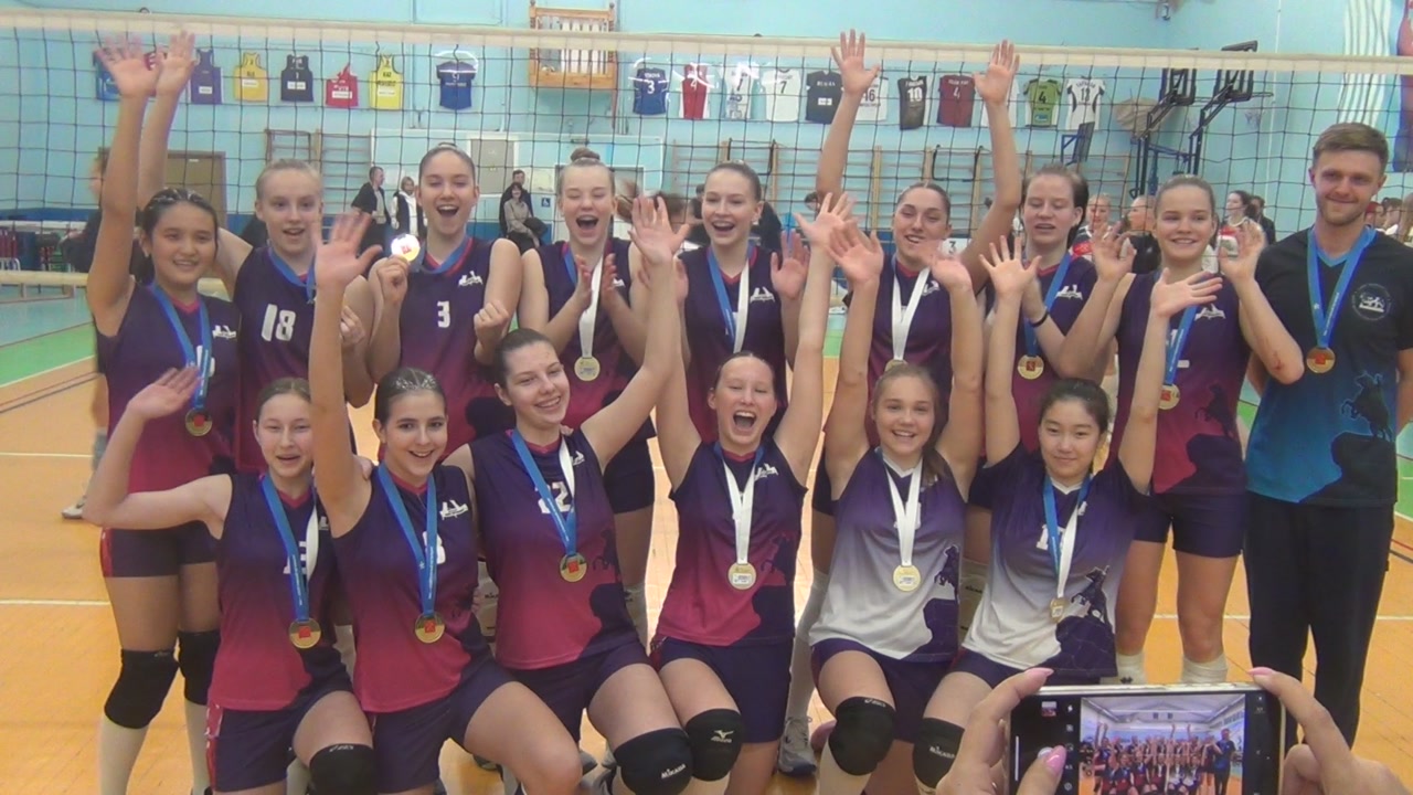 Победители первенства Санкт-Петербурга 2024/25 среди девушек 2009 г.р.