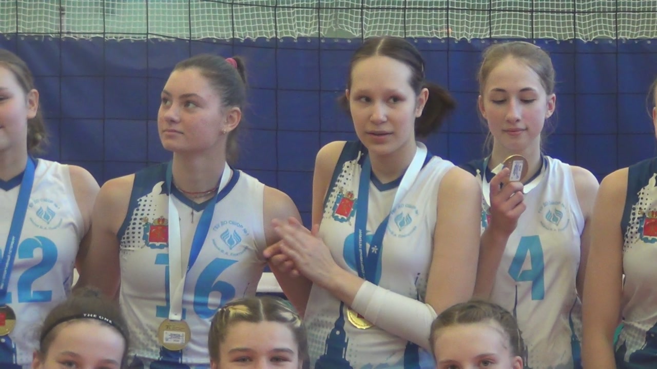 Победители первенства Санкт-Петербурга 2024/25 среди девушек 2011 г.р.