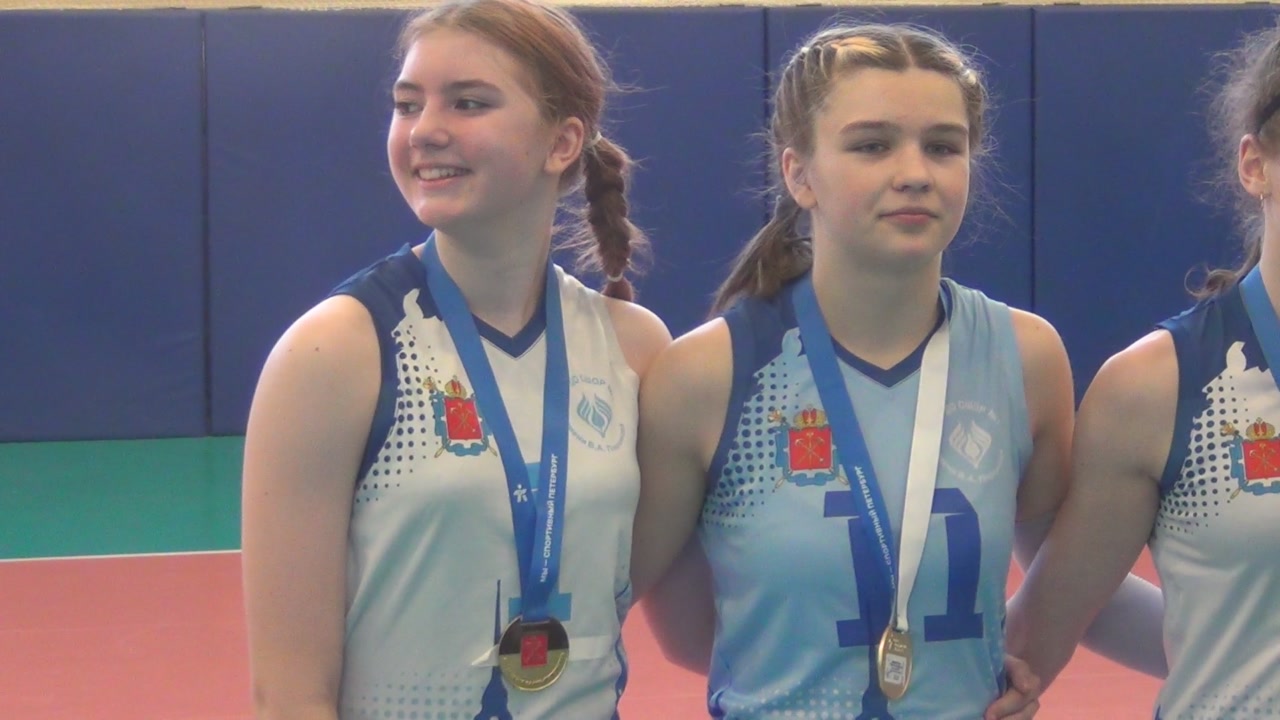 Победители первенства Санкт-Петербурга 2024/25 среди девушек 2011 г.р.