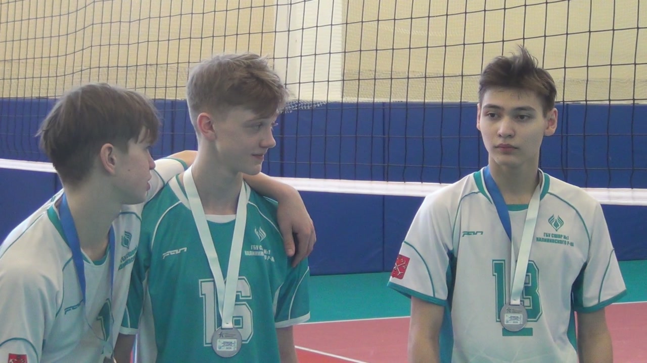 Серебряные призёры первенства Санкт-Петербурга 2024/25 среди юношей 2009 г.р.