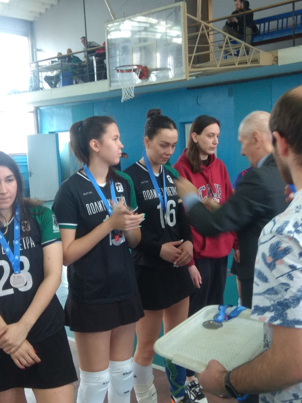 Серебряные призёры чемпионата Санкт-Петербурга 2024/25 среди женских команд