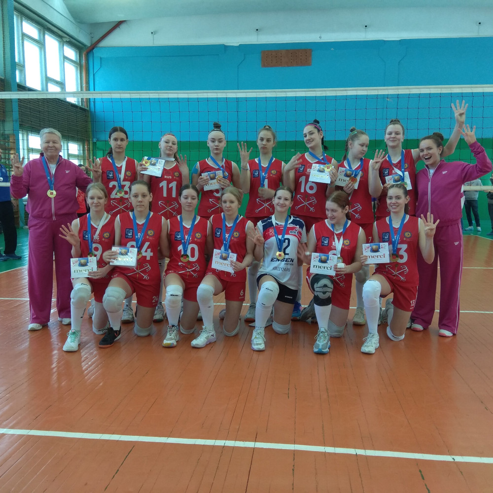 Победители первенства Санкт-Петербурга 2024/25 среди девушек 2010 г.р.