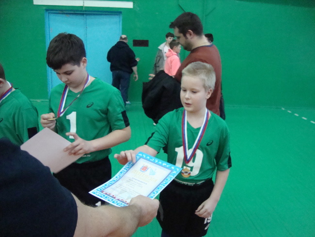 Победители Первенства СПб среди юношей 2007 г.р.