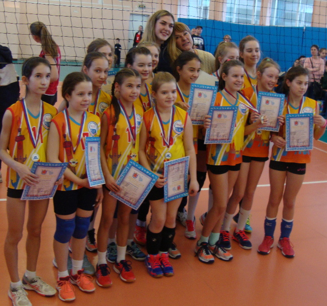 Победители Первенства СПб среди девушек 2007 г.р.