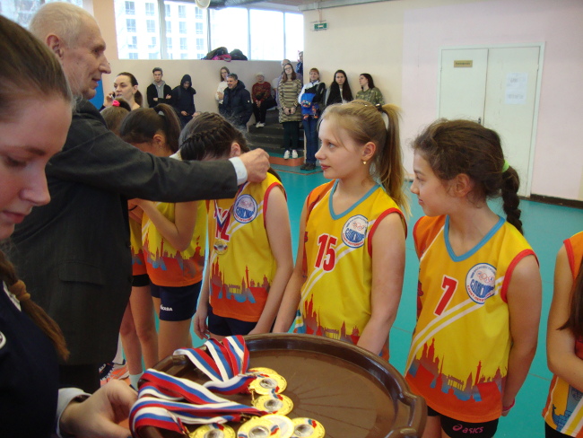 Победители Первенства СПб среди девушек 2007 г.р.