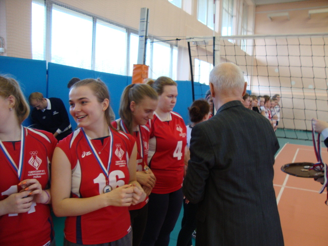 Калининская СШОР, 3-е место в Первенстве СПб среди девушек 2002г.р.