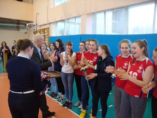 Калининская СШОР, 3-е место в Первенстве СПб среди девушек 2002г.р.