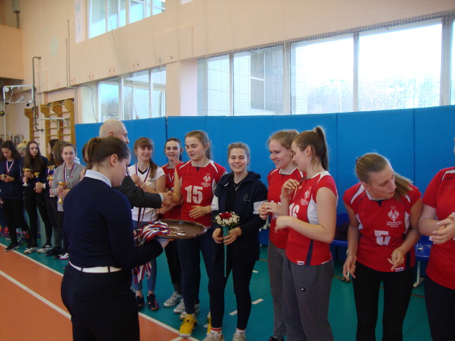 Калининская СШОР, 3-е место в Первенстве СПб среди девушек 2002г.р.