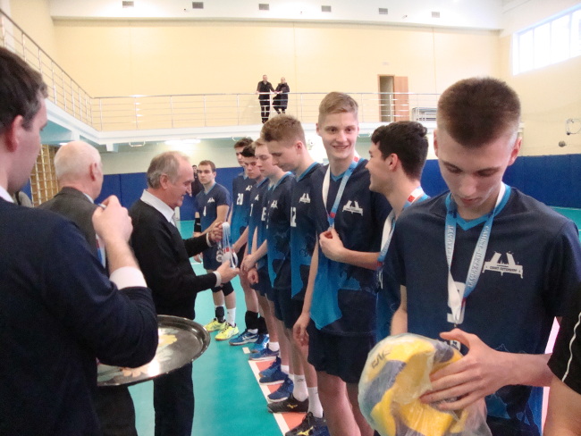 Призеры Первенства Спб 2018/19 среди юношей 2002 г.р.