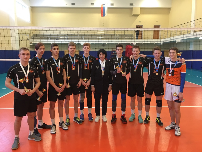 Призеры Первенства Спб 2018/19 среди юношей 2002 г.р.