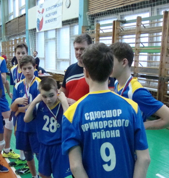Результаты Первенства Санкт-Петербурга 2018-19 г.г. по волейболу среди команд юношей 2005 г.р.