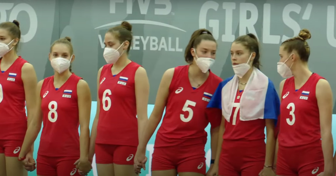 Сборная России - победитель чемпионата мира среди команд девушек в возрастной категории U-18