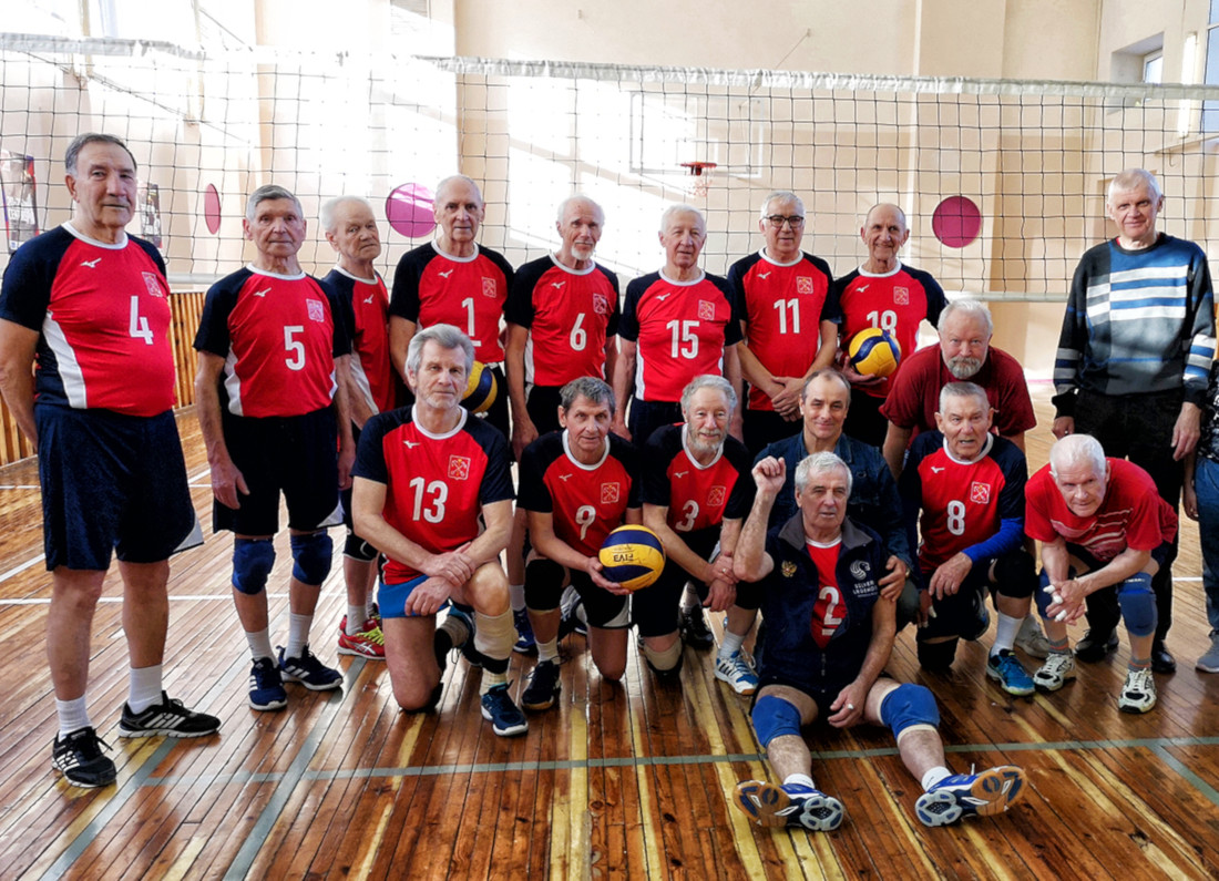 Ветераны волейбола - Команда СПб М80+ на  Кубке России в Раменском (Москва) Ветераны волейбола - Команда СПб М80+ на  Кубке России в Раменском (Москва)