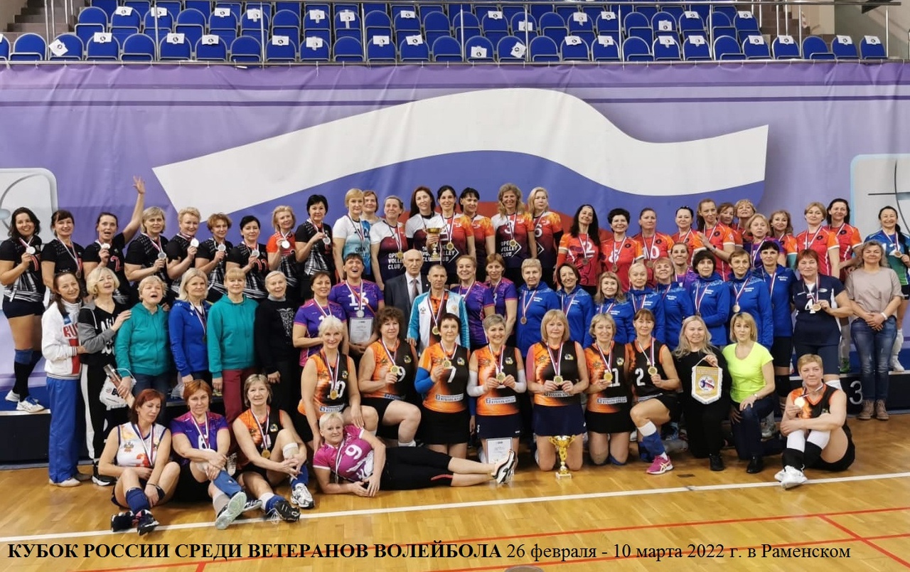 КУБОК РОССИИ ПО ВОЛЕЙБОЛУ СРЕДИ ВЕТЕРАНОВ 2022 Г в Раменском КУБОК РОССИИ ПО ВОЛЕЙБОЛУ СРЕДИ ВЕТЕРАНОВ 2022 Г в Раменском